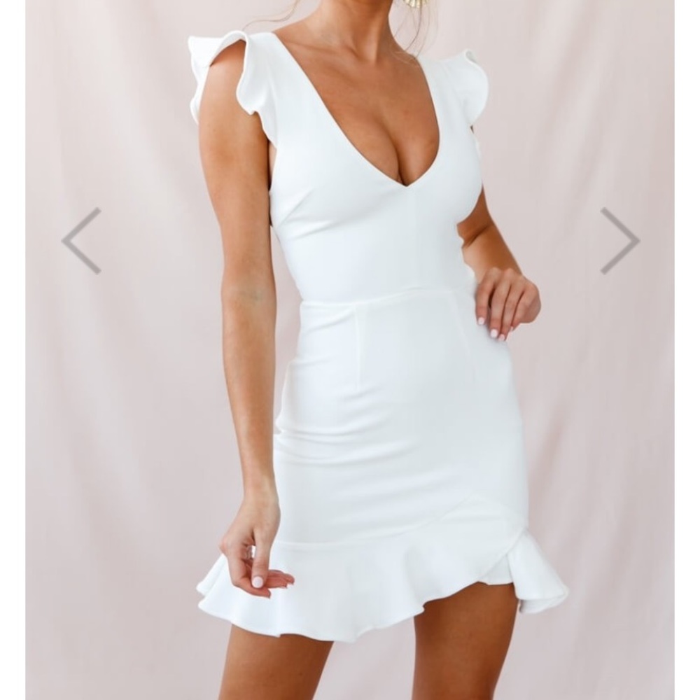 White dress